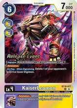 KaiserLeomon (BT18-077) - Release Special Booster 2.0 Pre-Release Cards Foil
