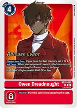 Owen Dreadnought (BT18-087) - Release Special Booster 2.0 Pre-Release Cards Foil