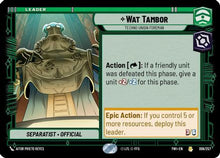 Wat Tambor - Techno Union Foreman (006/257) - Twilight of the Republic