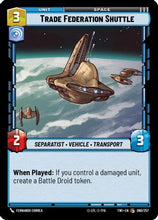 Trade Federation Shuttle (060/257) - Twilight of the Republic Foil