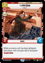 Jyn Erso - Stardust (143/257) - Twilight of the Republic Foil