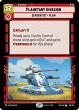 Planetary Invasion (178/257) - Twilight of the Republic Foil
