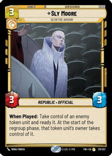 Sly Moore - Secretive Advisor (211/257) - Twilight of the Republic Foil