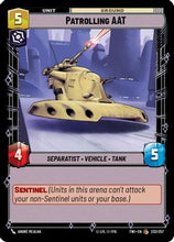 Patrolling AAT (232/257) - Twilight of the Republic Foil