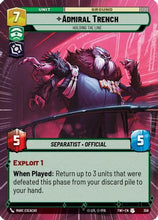 Admiral Trench - Holding the Line (Hyperspace) (358) - Twilight of the Republic Foil