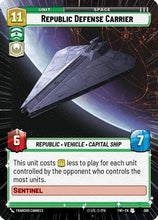 Republic Defense Carrier (Hyperspace) (369) - Twilight of the Republic