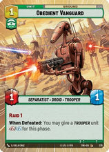 Obedient Vanguard (Hyperspace) (375) - Twilight of the Republic Foil