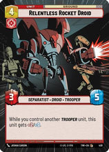 Relentless Rocket Droid (Hyperspace) (430) - Twilight of the Republic