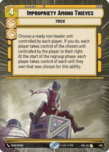 Impropriety Among Thieves (Hyperspace) (469) - Twilight of the Republic Foil