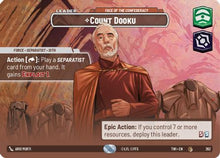 Count Dooku - Face of the Confederacy (Showcase) (262) - Twilight of the Republic Foil