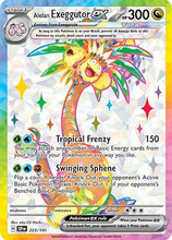 Alolan Exeggutor ex 225 - SV08 Surging Sparks Holofoil