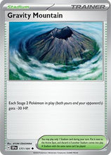 Gravity Mountain 177 - SV08 Surging Sparks Reverse Holofoil