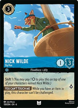Nick Wilde  Sharp Fox (150/204) - Azurite Sea Cold Foil