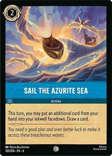 Sail the Azurite Sea (163/204) - Azurite Sea Cold Foil