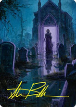 Swamp Art Card (23/54) (Gold-Stamped Signature) (-023) - Art Series: Foundations