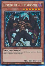 Destiny HERO - Malicious (CR) (RA03-EN001) - Quarter Century Bonanza 1st Edition