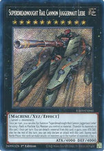 Superdreadnought Rail Cannon Juggernaut Liebe (Secret Rare) (RA03-EN041) - Quarter Century Bonanza 1st Edition