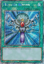 Monster Reborn (Platinum Secret Rare) (RA03-EN052) - Quarter Century Bonanza 1st Edition