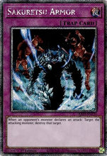 Sakuretsu Armor (Platinum Secret Rare) (RA03-EN130) - Quarter Century Bonanza 1st Edition