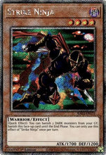 Strike Ninja (Platinum Secret Rare) (RA03-EN131) - Quarter Century Bonanza 1st Edition
