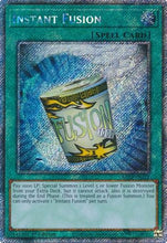 Instant Fusion (Platinum Secret Rare) (RA03-EN171) - Quarter Century Bonanza 1st Edition