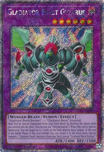 Gladiator Beast Gyzarus (Platinum Secret Rare) (RA03-EN198) - Quarter Century Bonanza 1st Edition