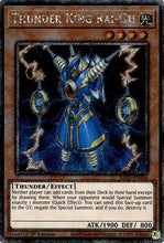 Thunder King Rai-Oh (Platinum Secret Rare) (RA03-EN206) - Quarter Century Bonanza 1st Edition