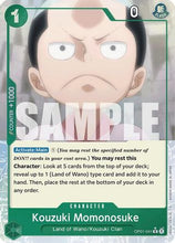 Kouzuki Momonosuke (Full Art) (OP01-041) - Premium Booster -The Best- Foil