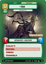 Gor - Grievous's Pet (Champion) (17/20) - Store Showdown Promos