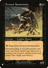 Twisted Abomination (PLST-SCG-76) - The List