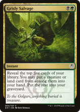 Grisly Salvage [Guilds of Ravnica Guild Kit]
