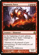 Magmatic Force [The List]