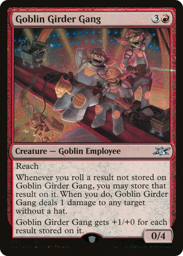 Goblin Girder Gang (Galaxy Foil) [Unfinity]