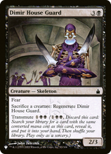 Dimir House Guard (PLST-RAV-83) - The List