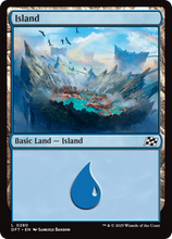 Island (0280) (DFT-280) - Aetherdrift Foil