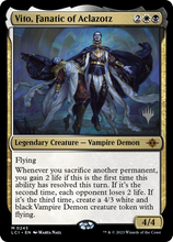 Vito, Fanatic of Aclazotz (Promo Pack) [The Lost Caverns of Ixalan Promos]