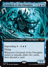 Overlord of the Floodpits (DSK-373) - Duskmourn: House of Horror: (Extended Art)