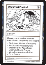 Who's That Praetor? (MB2-999-WTP) - Mystery Booster 2 Foil