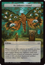 My Followers Ascend (DSC-343) - Duskmourn: House of Horror Commander Foil