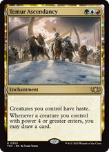 Temur Ascendancy (TDC-305) - Commander: Tarkir: Dragonstorm