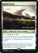 Savai Triome [Ikoria: Lair of Behemoths Prerelease Promos]