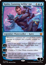 Kaito, Cunning Infiltrator (FDN-044) - Foundations