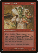 Goblin Matron (PLST-USG-191) - The List