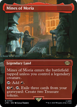 Mines of Moria (Borderlesss) (Surge Foil) (753) [The Lord of the Rings: Tales of Middle-Earth]
