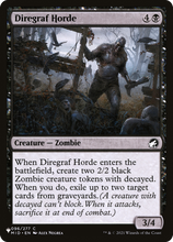 Diregraf Horde (PLST-MID-96) - The List