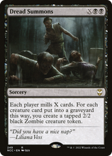 Dread Summons [Streets of New Capenna Commander]
