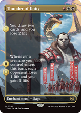 Thunder of Unity (Borderless) (TDM-391) - Tarkir: Dragonstorm