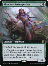 Llanowar Loamspeaker (Extended Art) [Dominaria United]