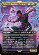 Saheeli, Radiant Creator (Borderless) (-003) - Commander: Aetherdrift