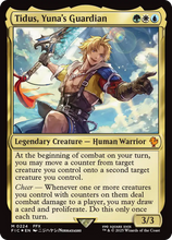 Tidus, Yuna's Guardian (Surge Foil) (FIC-224) - Commander: FINAL FANTASY
